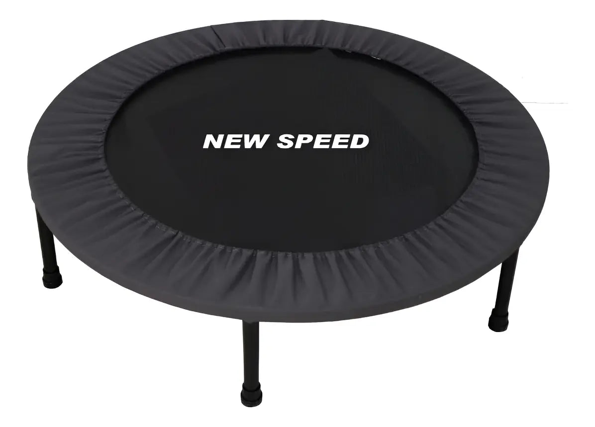 Trampolim New Speed Cama Elástica Exercício 80cm Preto Molas