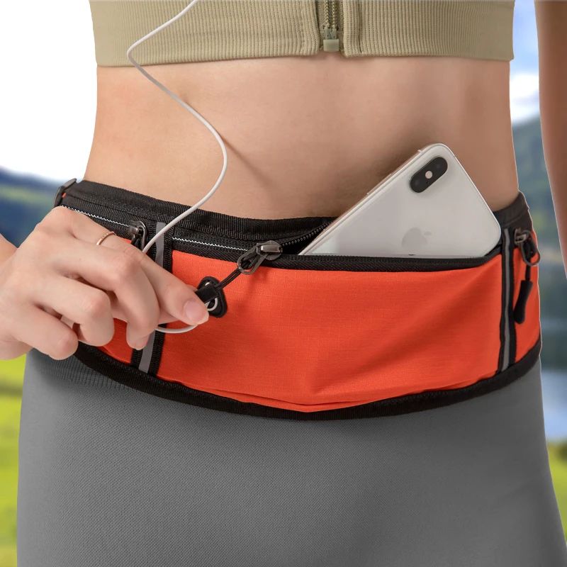 Bolsa anti-roubo de cinto esportivo