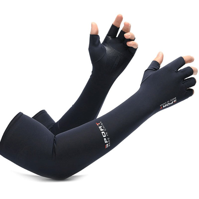 Luvas de manga braço corrida ciclismo mangas sports