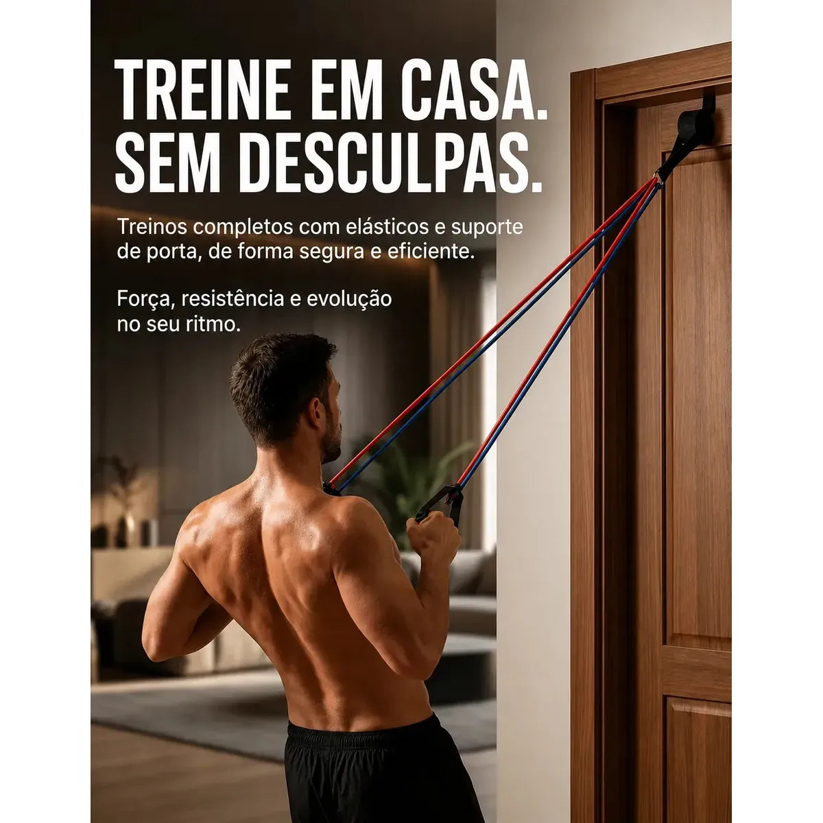 Kit 20 Itens Esportivos Para Treino Em Casa Academia Fitness Funcional Com Elásticos Extensor Puxadores Massageador Faixas Elásticas Mini Band P/ Exercícios Ginástica Fisioterapia Topsand Activewear