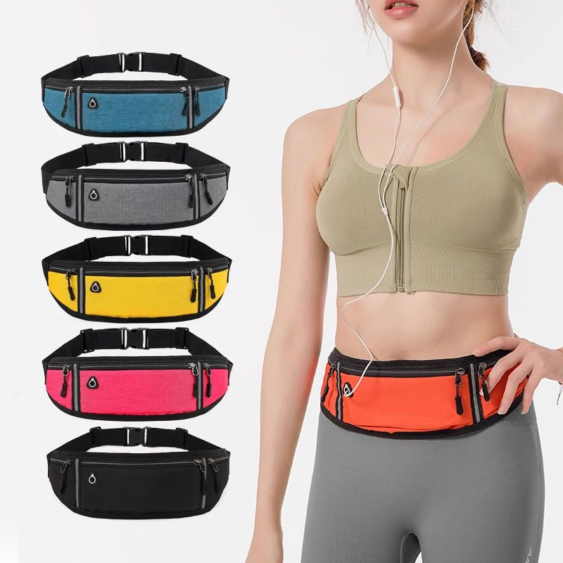 Bolsa anti-roubo de cinto esportivo