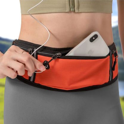 Bolsa anti-roubo de cinto esportivo